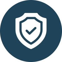 Shield symbol for protection